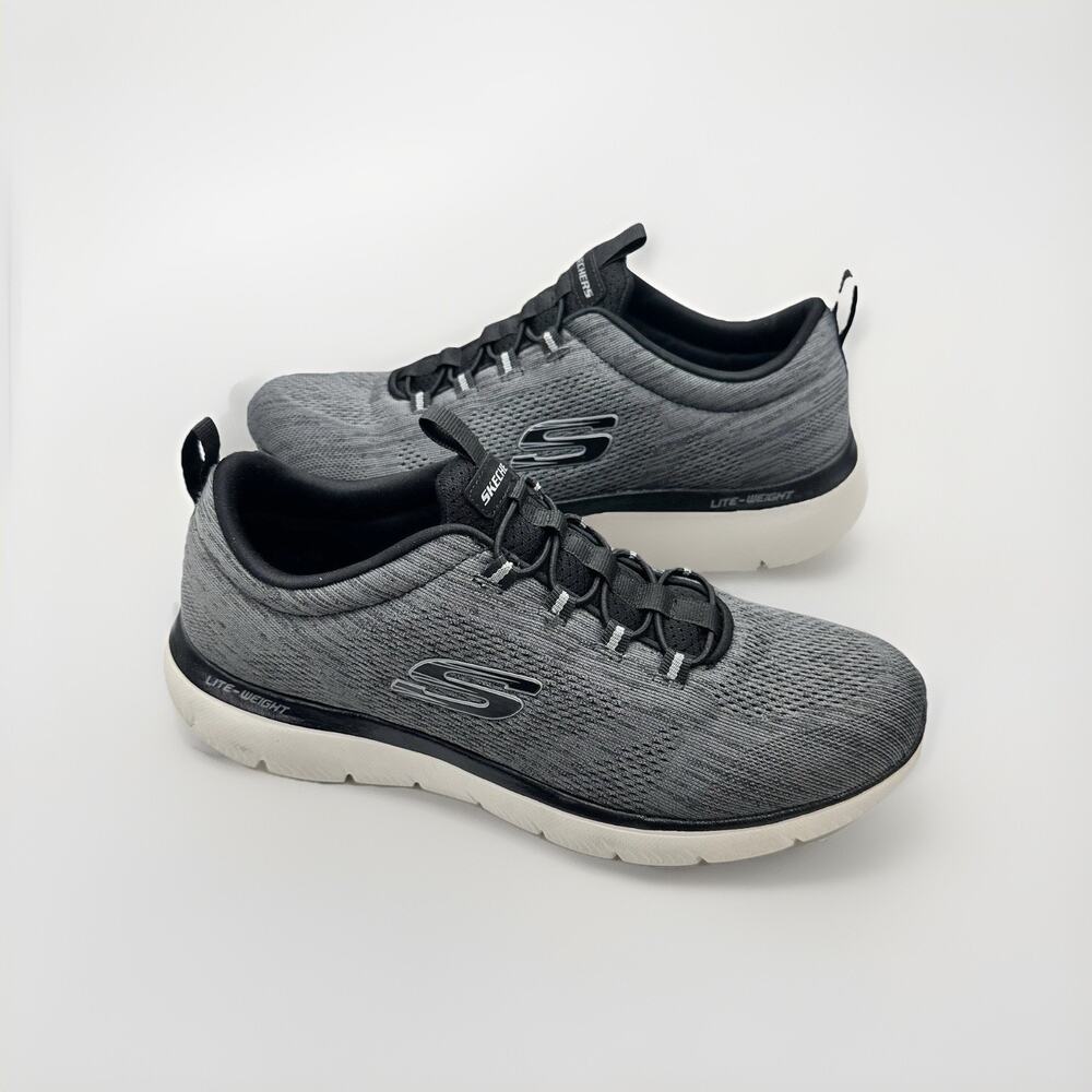 Skechers Summits Louvin Grey (232186) Athletic Men’s Shoes Size 10.5 - EUC